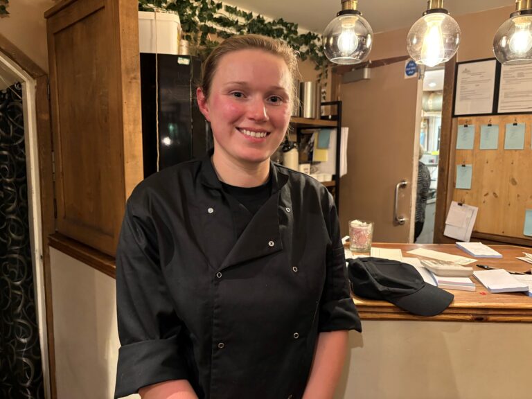 The amazing chef who cooked up a five-course fundraising dinner for Steps at Zamanis Restaurant