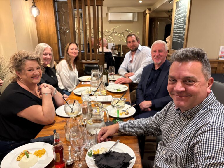 Guests at a Steps fundraising dinner held at Zamanis Restaurant