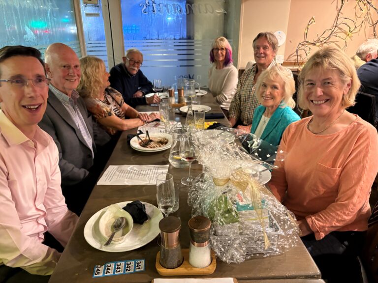 Guests at a Steps fundraising dinner held at Zamanis Restaurant